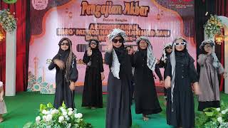 Penampilan Santri TPQ Hidayatul Ichsan Kalipaing jilid 5 Putri Dalam Rangka Akhirussanah tahun 2025