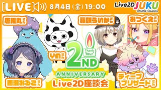 2周年記念　Live2Dクリエイター座談会 PART1【#Live2DJUKU】