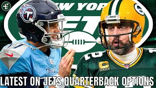 Latest On Aaron Rodgers' Future | Ryan Tannehill To Remain With The Titans? | Jets QB Search
