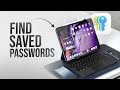 How to Find Saved Passwords on iPad (tutorial)