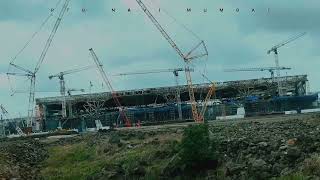 NMIAL  Adani Project II Navi Mumbai D T B D B Patil International Airport 1080p