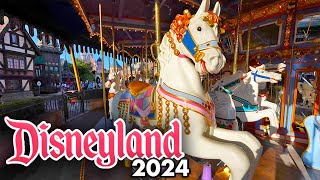 King Arthur Carrousel 2024 - Disneyland Ride [4K60 POV]