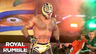 Rey Mysterio makes a shocking return in the Royal Rumble Match: Royal Rumble 2018 (WWE Network)