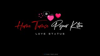 Hume Tumse Pyar Kitna | Female Version | New Hindi Love Song Whatsapp Status | Beyond Your Love