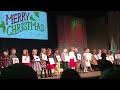 kindergarten class christmas play 2016