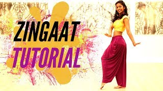 Zingaat - Dhadak | Dance Tutorial | DanceWithAbby