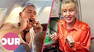 Group Of Lads Cause Mayhem On EasyJet Flight | Airline S3 E2 | Our Stories