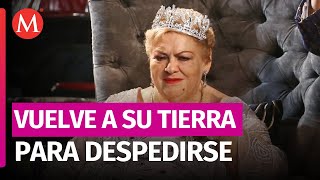 Rinden Homenaje a Paquita la del Barrio en Veracruz