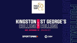 SBF LIVE: Kingston College vs St. George's College | Manning Cup Round 1 | SportsMax TV