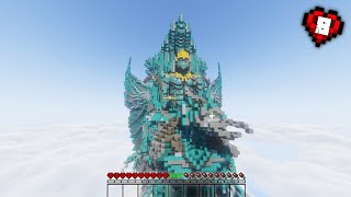 Aku Membuat GARUDA WISNU KENCANA Bali (GWK) Di Minecraft Hardcore #8