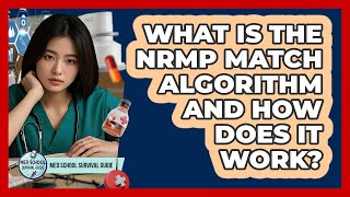 What Is The NRMP Match Algorithm And How Does It Work? - Med School Survival Guide