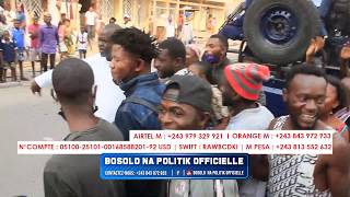 BOSOLO NA POLITIK OFFICIELLE | DESCENTE NA CONSTAT YA MINISTRE DE L'INTÉRIEUR APRES MARCHE