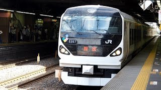 2018/07/03 【尾久疎開】 E257系 M-103編成 大宮駅