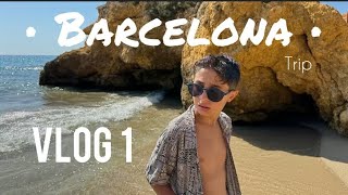 BARCELONA | VLOG 1 #eduard #spain #barcelona #vlog #trip #travel #beach #airport