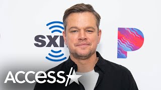 Matt Damon Reveals Daughter Had COVID-19, But 'Got Through It Fine'