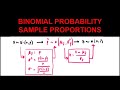 HSC Year 12 Extension 1 (3U) - Binomial Probability - Sample Proportions