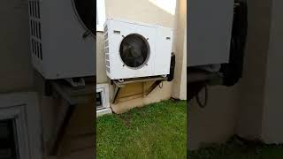 Chiltrix CX30 outside unit making a loud squeaky sound from the fan, condenser, heat pump, A/C AC