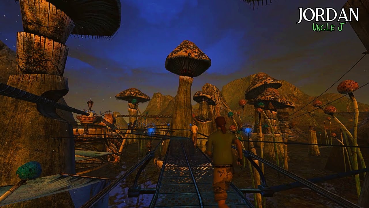 4-Player Myst Online: Uru Live (again) - Part 4: Teledahn - YouTube