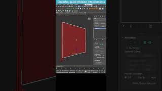 Quick Chamfer Tutorial: Dividing Objects into Segments #shorts #3dsmax #modelingtips #tips #chamfer