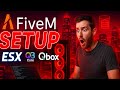 Complete FiveM Server Setup — ESX, QBCore, Qbox & Database (2025)