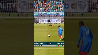 Thrilling Penalty Shootout Showdown: France vs Argentina #pes24 #efootball24 #efootball2023 #pes17