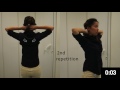 NUH Physiotherapy - Scapular Retraction (with hands behind head)