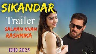 Sikandar official Trailer | Sikandar movie 2025| Salman Khan new movie 2025