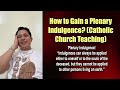 how to gain a plenary indulgence