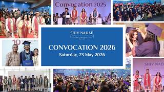 12th Convocation Ceremony | Shiv Nadar University