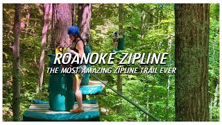 Treetop Quest - Amazing zipline park just outside Roanoke Virginia