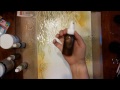 mixed media home decore canvas tutorial