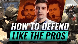 9 Tips To DEFEND LIKE THE PROS - CS:GO