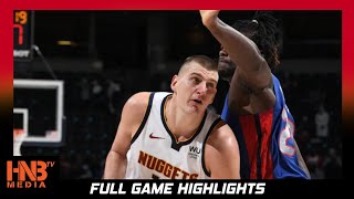 Denver Nuggets vs Detroit Pistons 5.14.21 | Full Highlights