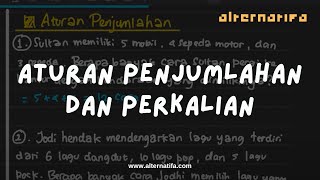 Kaidah Pencacahan : Aturan Penjumlahan dan Perkalian | Pengetahuan Kuantitatif | Alternatifa