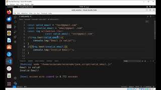 Validating an Email Address in JavaScript