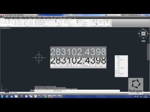 Creating Easting and Northing Coordinates in AutoCAD Creating Easting and Northing Coordinates in AutoCAD