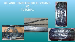 GELANG STAINLESS STEEL VARIASI #5