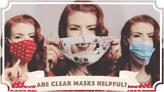Are clear masks helpful? [CC]