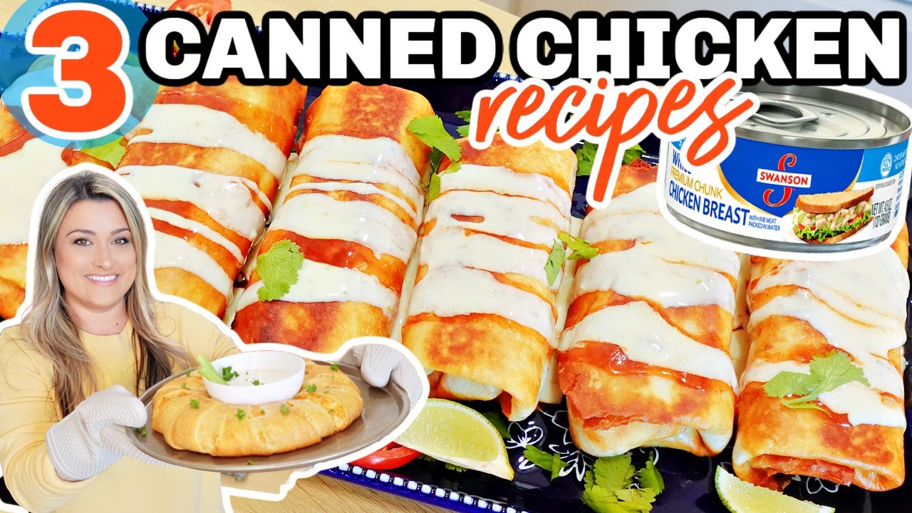 3 Insanely Good Recipes Using Canned Chicken Love To Eat Blog