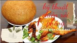 Bí quyết chiên xôi phồng tròn đều, giòn rụm, ngon bắt mắt