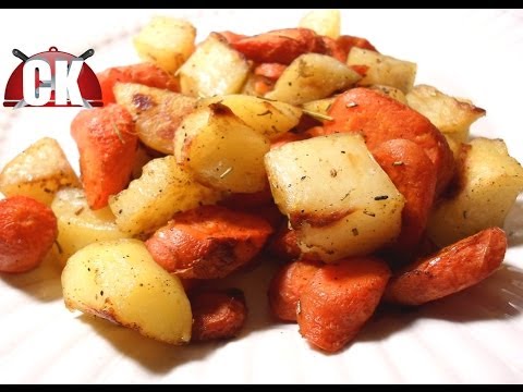 How to make Roasted Potatoes and Carrots - Easy Cooking! How to make Roasted Potatoes and Carrots - Easy Cooking!