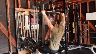 Home Gym XMark Lat Pulldown | DIY Garage Gym | Review