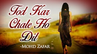 Tod Kar Chale Ho Dil Aaj Iss Garib Ka By Mohd Zafar - Popular Hindi Sad Songs - Dard Bhare Geet