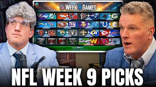 The Pat McAfee Show Picks & Predicts Every Game For NFL's 2025 Week 9 Weekend