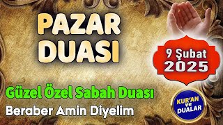 PAZAR SABAH DUASI DİNLE Günün Duası Dinle