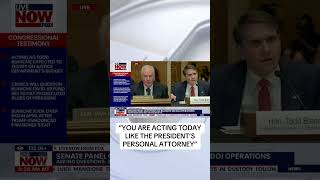 Acting AG Blanche and Sen. Van Hollen go back and forth during Senate hearing