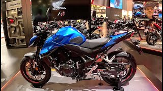 Honda CB 750 Hornet naked streetfighter power moto motor bike 2025 motorcycle EICMA walkaround V2234