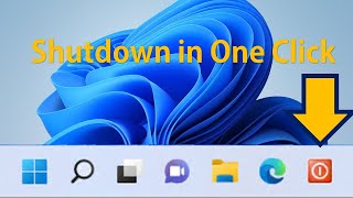 Shutdown your PC in 1 Click Only