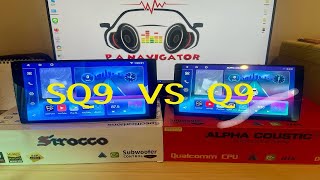 💢Review เปรียบเทียบ💢 Sirocco รุ่น SQ9 VS Alpha รุ่น Q9 เฉพาะในส่วนของการประมวลผล BY P.A.NAVIGATOR