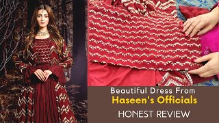 Beautiful Party Wear Dresses| Haseen's Official Dresses Honest Review| Worth Buying It Or Not?